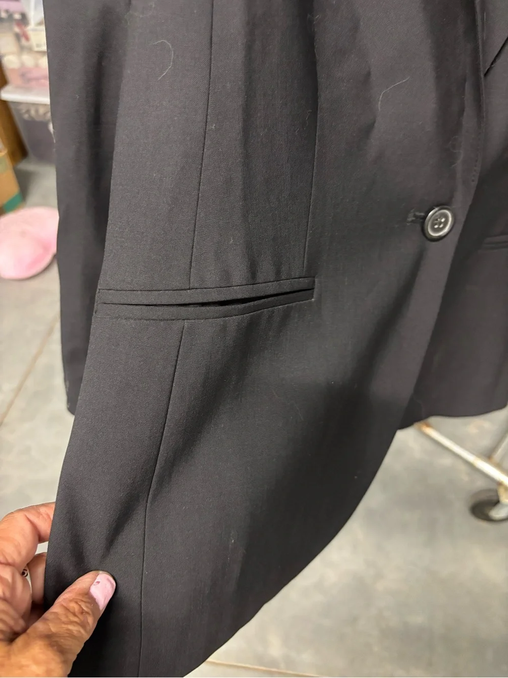 J. Crew Black Single-Button Women's Tailored Blazer